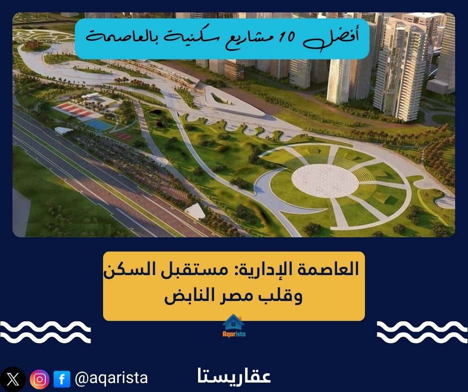 “نسلط الضوء على أفضل مشروعات سكنية بالعاصمة الإدارية الجديدة” 